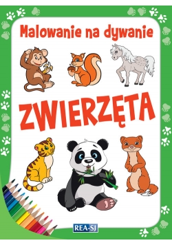 Malowanie na dywanie. Zwierzęta