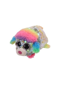 Teeny Tys Cekinowy Pudel Floral