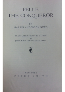Pelle the Conqueror, 1930r.