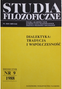 Studia filozoficzne nr 9