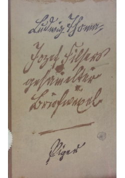 Jozef Filsers gesamelter Brieswerel. Zwei Bande. 1948 r.