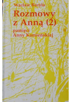 Rozmowy z Anną 2 Autograf Buryły