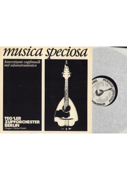 Musica Speciosa,płyta winylowa