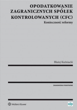 Opodatkowanie zagr. spółek kontrolowanych (CFC)