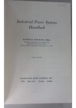 Industrial Power system Handbook