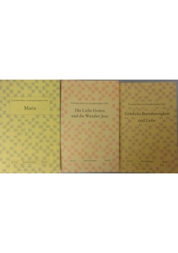 Franziska Maria von der gekreuzigten Liebe, tomy 1-3
