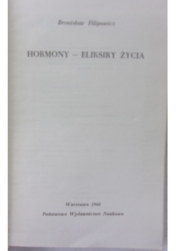 Hormony-eliksir życia