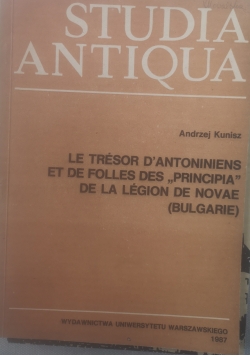 Studia Antiqua Le Tresor d'antoniniens