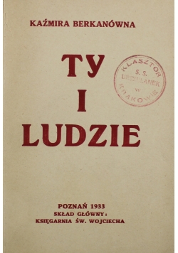 Ty i ludzie 1933 r
