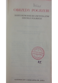 Obrzędy pogrzebu