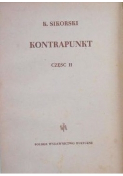 Kontrapunkt część 2