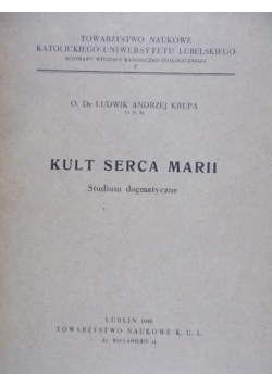Kult serca Marii, 1948 r.