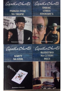 Christie, zestaw 4 ksiązek