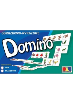 Domino obrazkowo-wyrazowe. Transport.