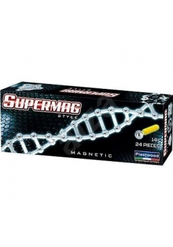 Klocki magnetyczne. Supermag Style 24