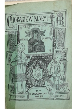 Chorągiew Maryi, 1911 r.
