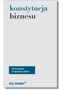 Konstytucja biznesu