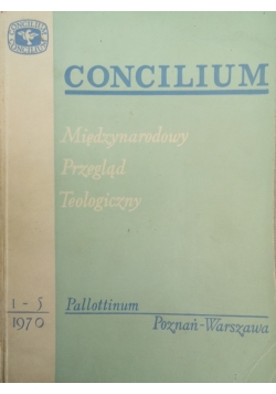 Concilium. Międzynarodowy przegląd teologiczny