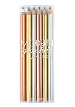 Ołówki Modern Graphite 6 sztuk