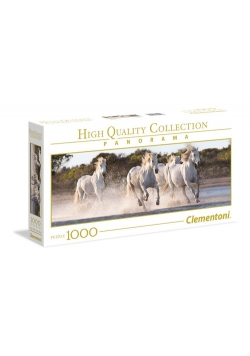 Puzzle 1000 High Quality Collection Panorama Running Horses