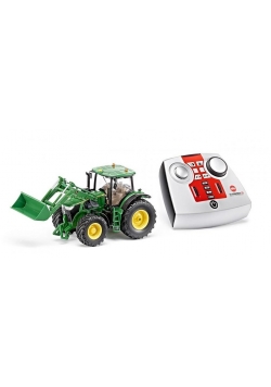 Siku Control - John Deere 7R z przednią łado S6777