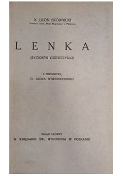 Lenka (życiorys dziewczynki), 1927 r.