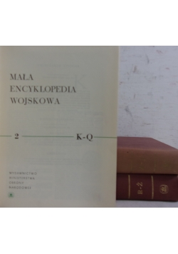 Mała encyklopedia wojskowa Tom od I do III