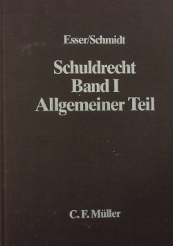 Schuldrecht Band 1