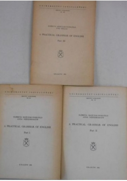 A Practical Grammar of English, cz. I-III