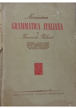 Novissima Grammatica Italiana
