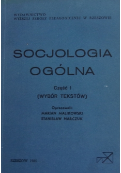 Socjologia ogólna, cz. 2