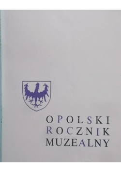 Opolski rocznik muzealny tom IX