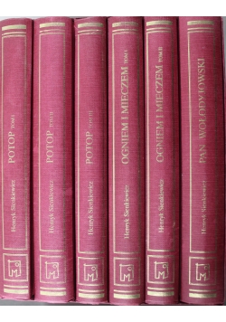 Trylogia  zestaw 6 książek