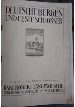 Deutscheburgen und feste schlosser, ok.1940r