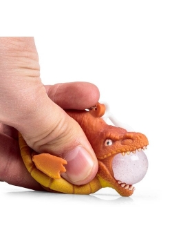 Brelok Dinozaur do ściskania z masą