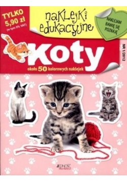 Naklejki edukacyjne - Koty