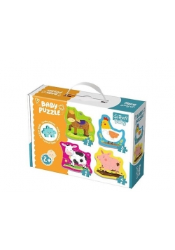 Puzzle Baby Classic - Zwierzątka na wsi TREFL