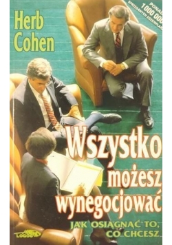 Wszystko możesz wynegocjować