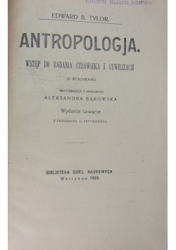 Antropologia, 1923 r.
