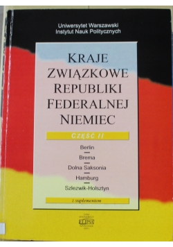 Kraje związkowe Republiki Federalnej Niemiec część 1