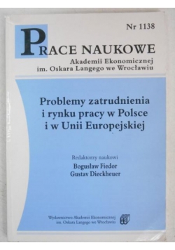 Problemy zatrudnienia i rynku pracy w Polsce i w Unii Europejskiej