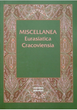 Miscellanea Eurasiatica Cracoviensia