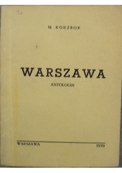Warszawa Antologia 1939 r