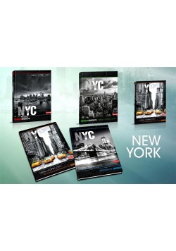 Brulion A4/96K kratka 1104 New York (5szt)