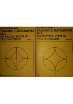 Zadania z matematyki dla wyższych uczelni technicznych, zestaw 2 książek
