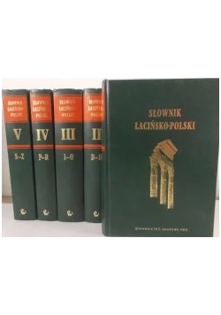 Słownik łacińsko - polski tom I-V
