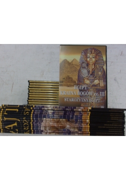 Tajemnice starożytnych cywilizacji, Zestaw 14 książek i 13 płyt DVD