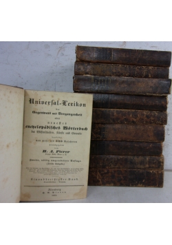 Univerfal lexikom, 1846 r.