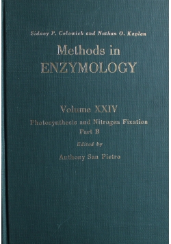Methods in Enzymology Volume XXIV