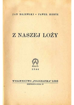 Z Naszej Loży, 1946 r.